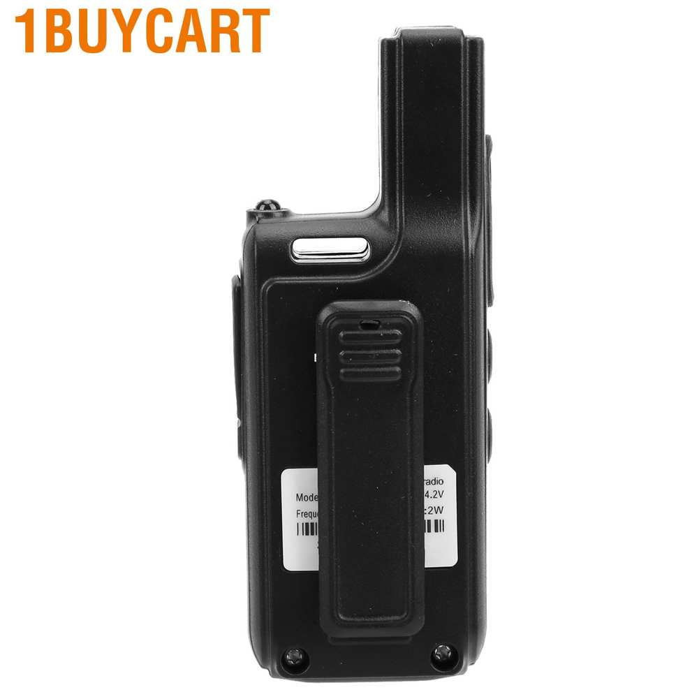 1 bộ đàm mini cầm tay 99 kênh 2 chiều màu đen cho khách sạn 100-240V