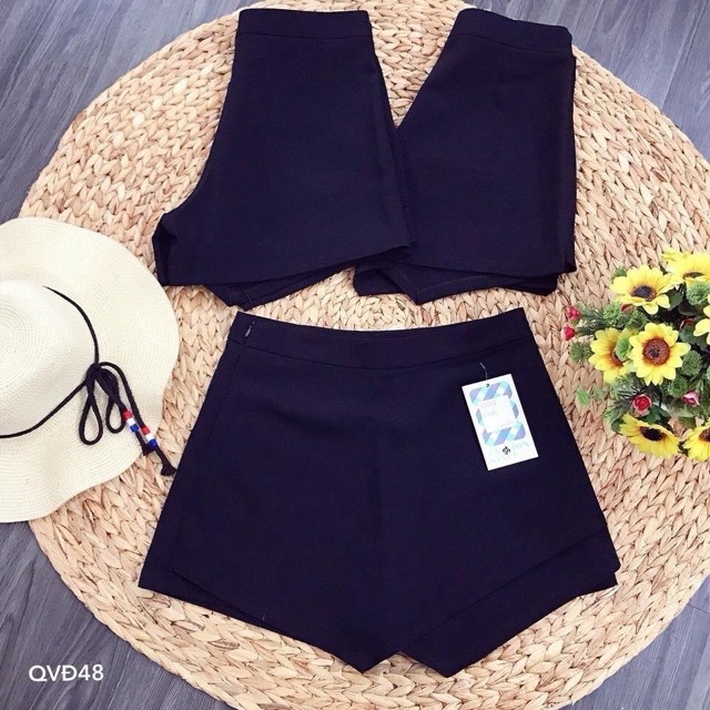 quần váy bigsize vạt chéo 55kg-90kg