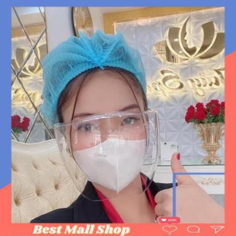 Kính bảo hộ Face Shield🍀FREESHIP🍀 Kính chống bụi bẩn, tia UV và tia bắn giọt  – Best Chose