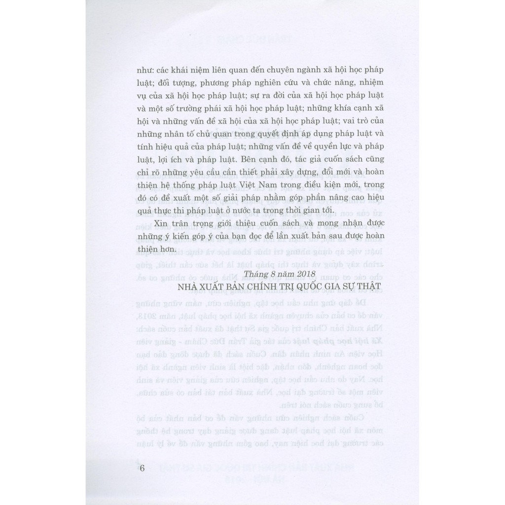 Sách - Xã Hội Học Pháp Luật | BigBuy360 - bigbuy360.vn