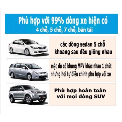Đệm hơi, Giường hơi trên ô tô - Loại chân rời tiện dụng có thể sử dụng ở nhiều mặt phẳng