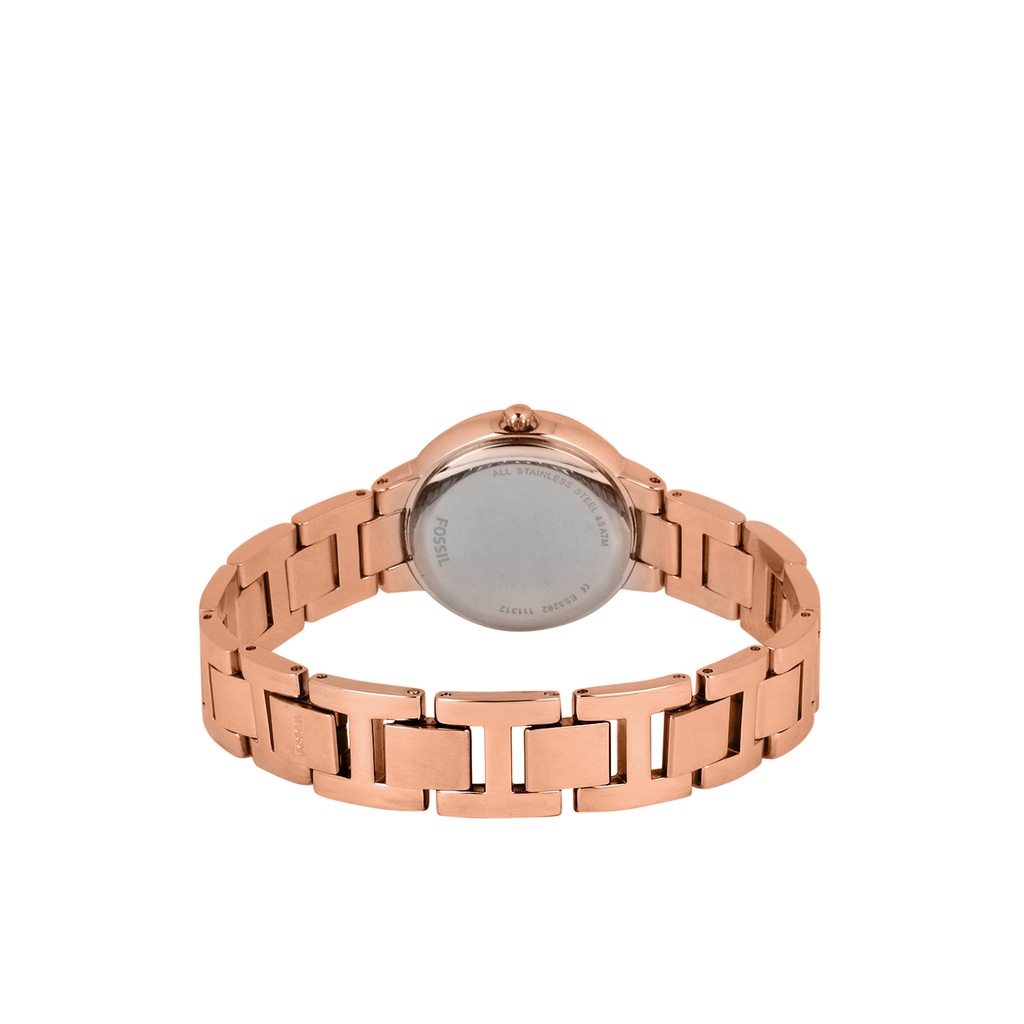 Đồng hồ nữ Fossil VIRGINIA thép không gỉ ES3284- màu vàng hồng