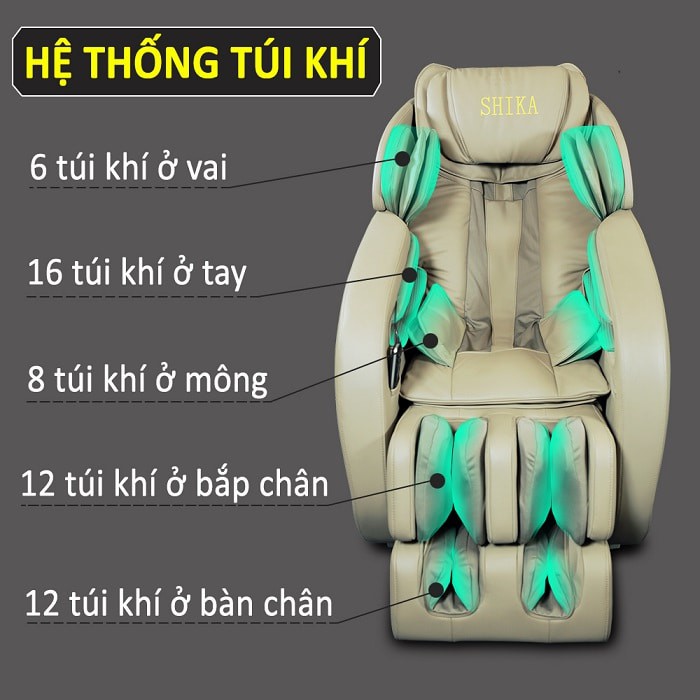 Ghế Massage 3D Shika SK-8926 chăm sóc sức khỏe người cao tuổi