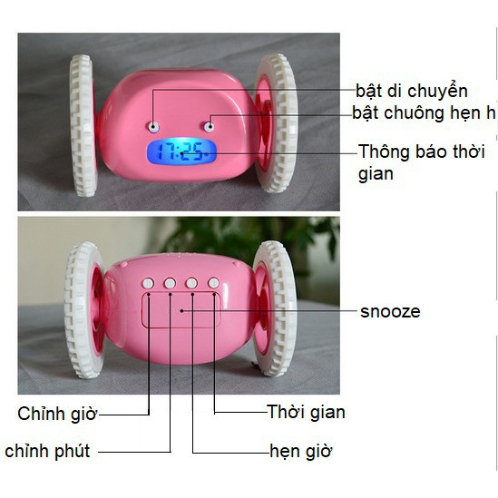 Đồng hồ báo thức phiên bản lầy lội TH411