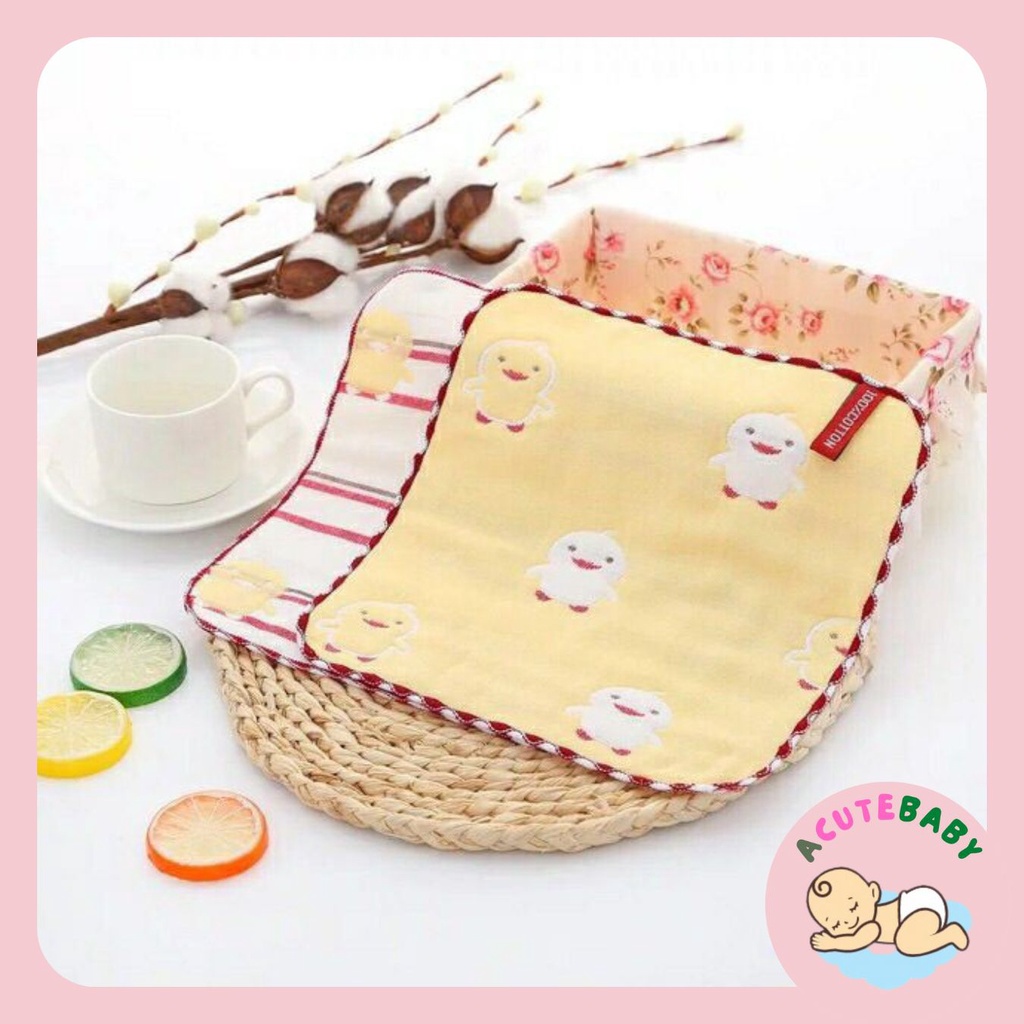 Khăn Xô và Khăn Rửa Mặt 6 Lớp Cho Bé hàng đẹp (lẻ 1 chiếc)