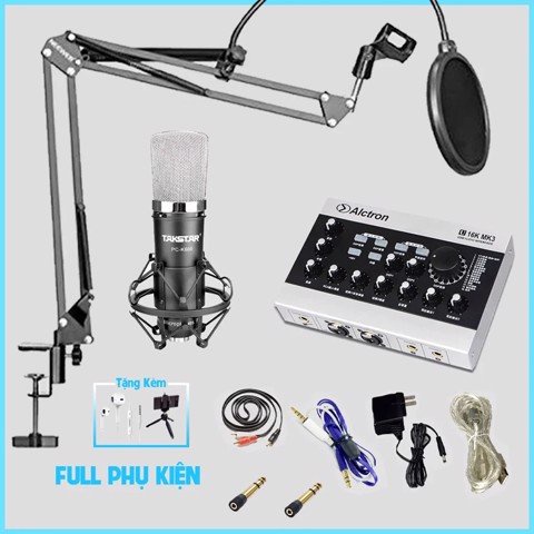 Sound card Alctron U16K MK3 - Sound card livestream