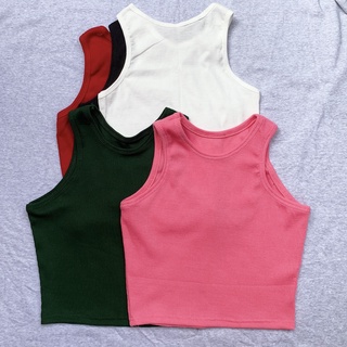 Áo ba lỗ trơn chất thun co dãn CRA035