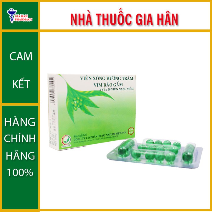 Viên Xông Hương Tràm Vim Báo Gấm - Gia Hân Pharmacy