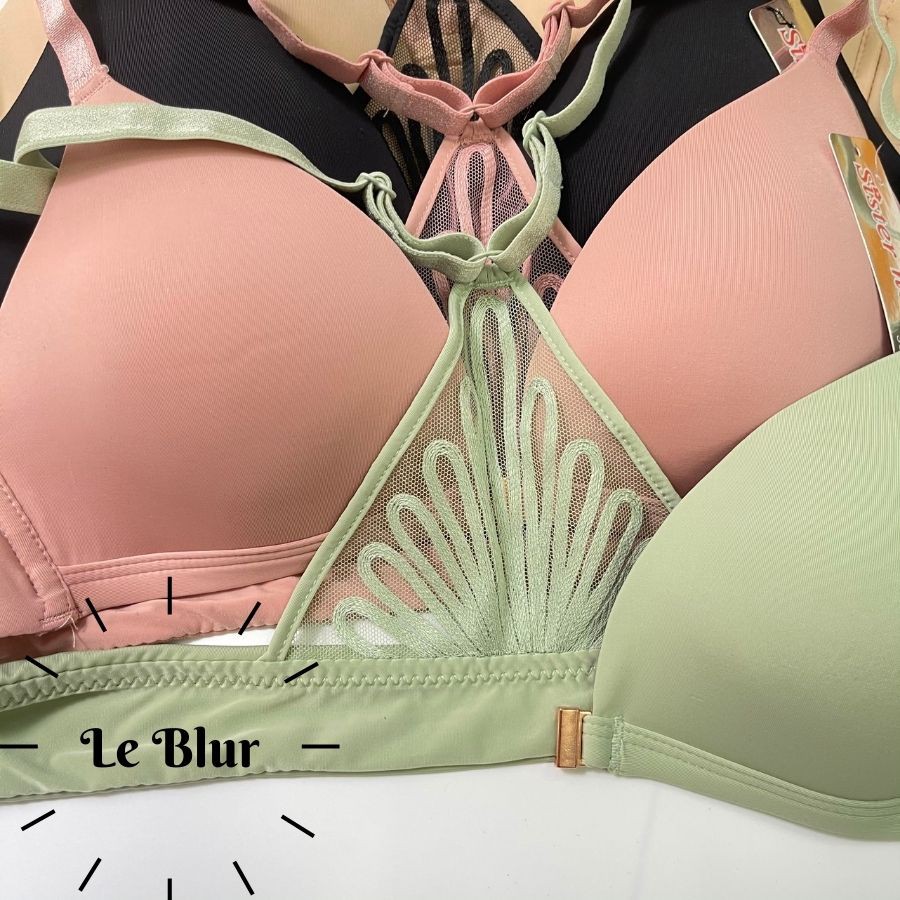 Áo lót cài trước không mút, áo ngực không gọng chất su Thái Lan Sister hood B005, Le Blur | BigBuy360 - bigbuy360.vn