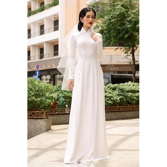 Áo dài cưới áo dài cô dâu xinh xắn ÁO_DÀI_THANH_PHONG