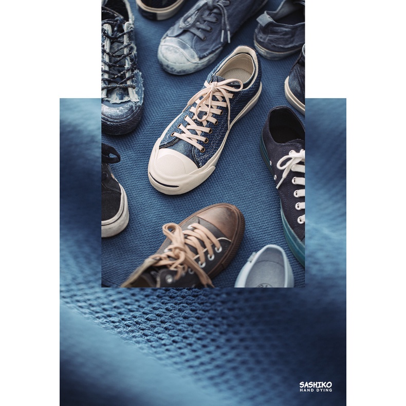 Giày thể thao denim Maden thêu họa tiết cổ điển phiên bản giới hạn thời trang mùa hè 2022 dễ phối đồ cho nam