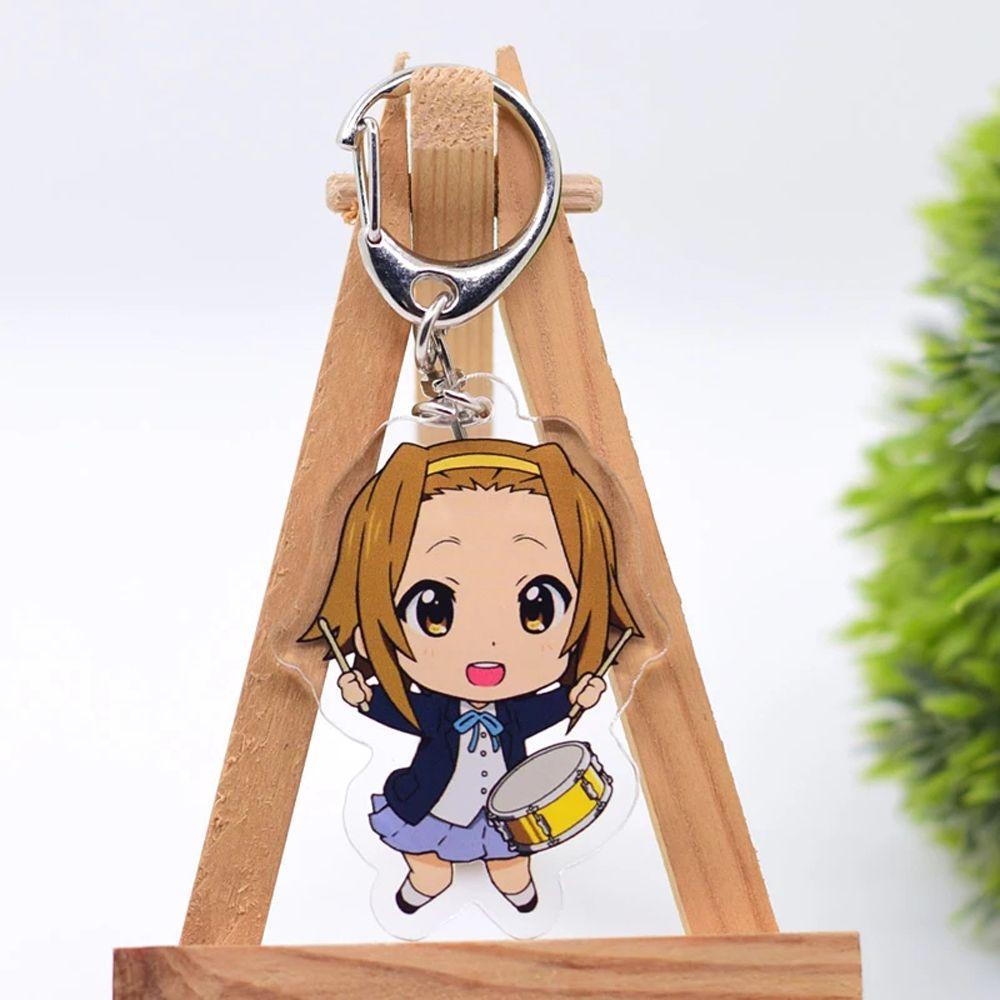 LILYES K-on!! Móc Khóa Hai Mặt Họa Tiết Hoạt Hình Anime
