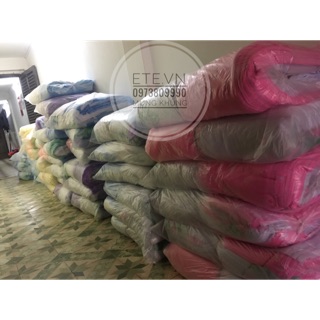 Vải mùng thái chân, bông hoa nhiều loại, cao 2m3, mỗi lần cắt 10m,