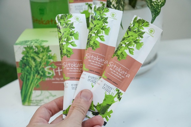 Bán sỉ Combo 10 Hộp Cần tây sitokata + tặng 10 bình nước + cẩm nang chính Hãng F99 | BigBuy360 - bigbuy360.vn