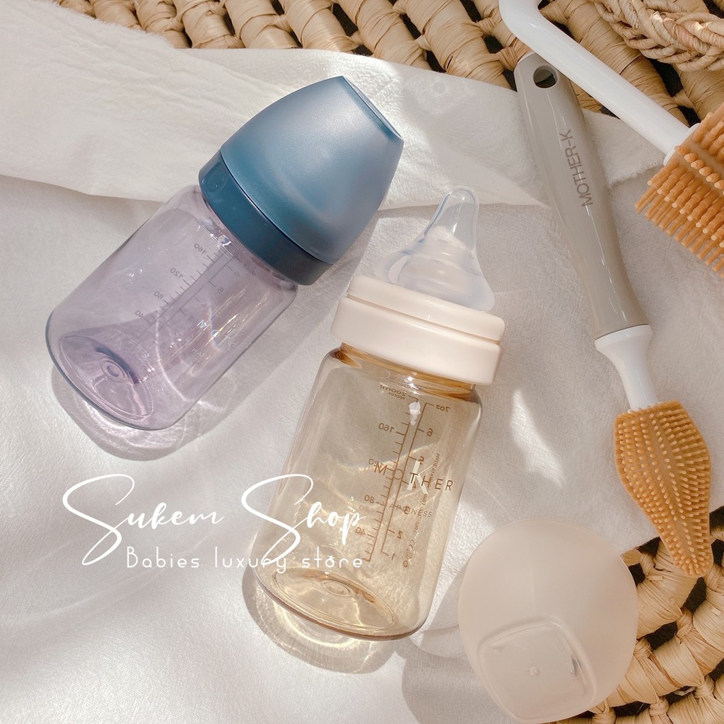 Bình Sữa Mother K Hàn Quốc Thể Tích 180ml/260ml