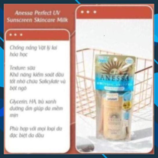 [FREESHIP]-Sữa chống nắng dưỡng da Anessa Perfect UV Sunscreen Skincare Milk 60ml _16152