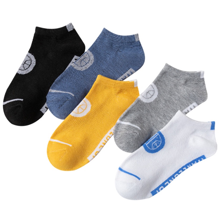 RẺ VÔ ĐỊCH  TẤT NGẮN CỔ DÁNG THỂ THAO CHỮ DÀNH CHO NAM VÀ NỮ