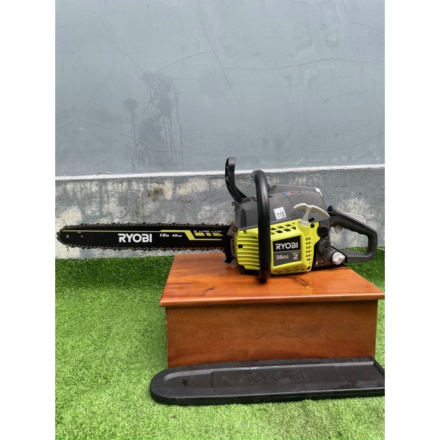 Máy cưa xích động cơ 2 thì 38cc 450mm ryobi rcs3845 - 90% bảo hành 3 tháng