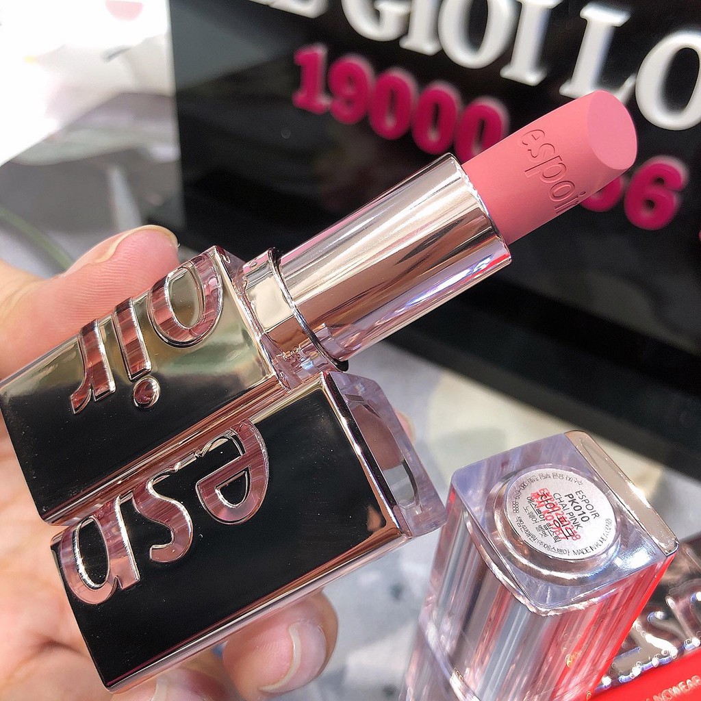 THẾ GIỚI LÔNG MI-SON THỎI ESPOIR LIPSTICK NOWEAR VELVET