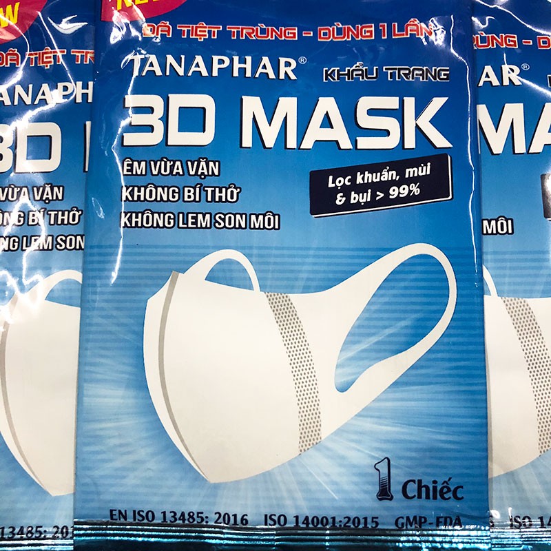 Khẩu trang trẻ em, người lớn 3D Mask của Tanaphar