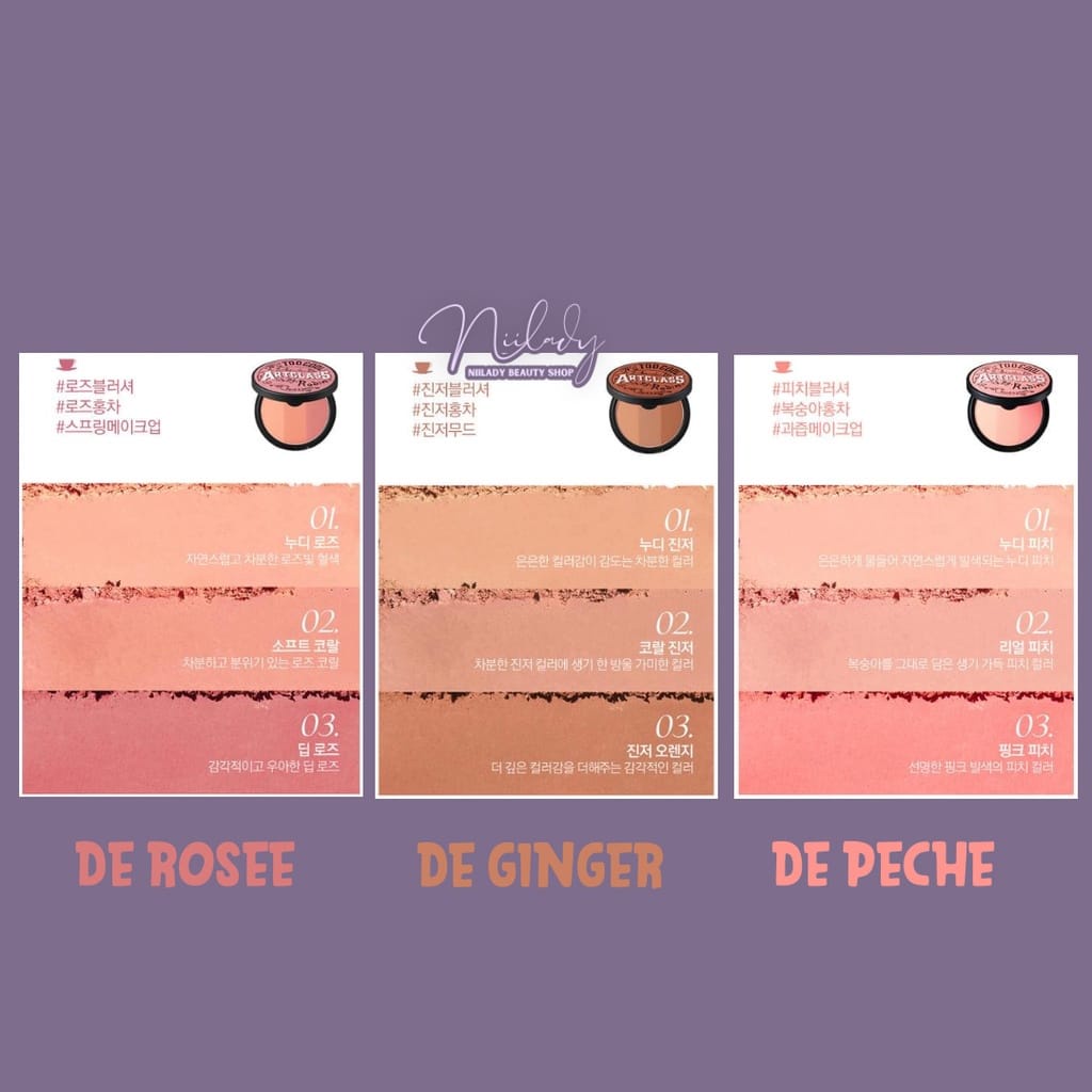 Phấn má hồng Too Cool For School Artclass By Rodin Blusher