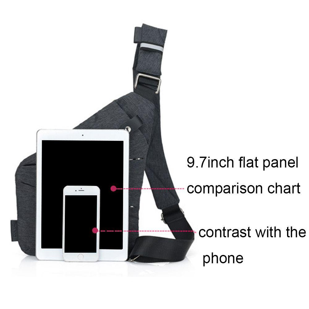 ღOKDEALSღ Portable Travel Bags Casual Personal Pocket Bag Shoulder Bag Crossbody Chest Bag Bicycle Anti-theft Versatile Waterproof