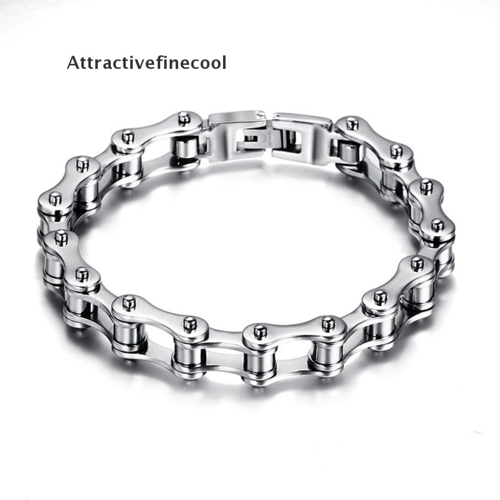 Vòng tay dây xích bằng thép không gỉ 8.5 &quot; dành cho nam