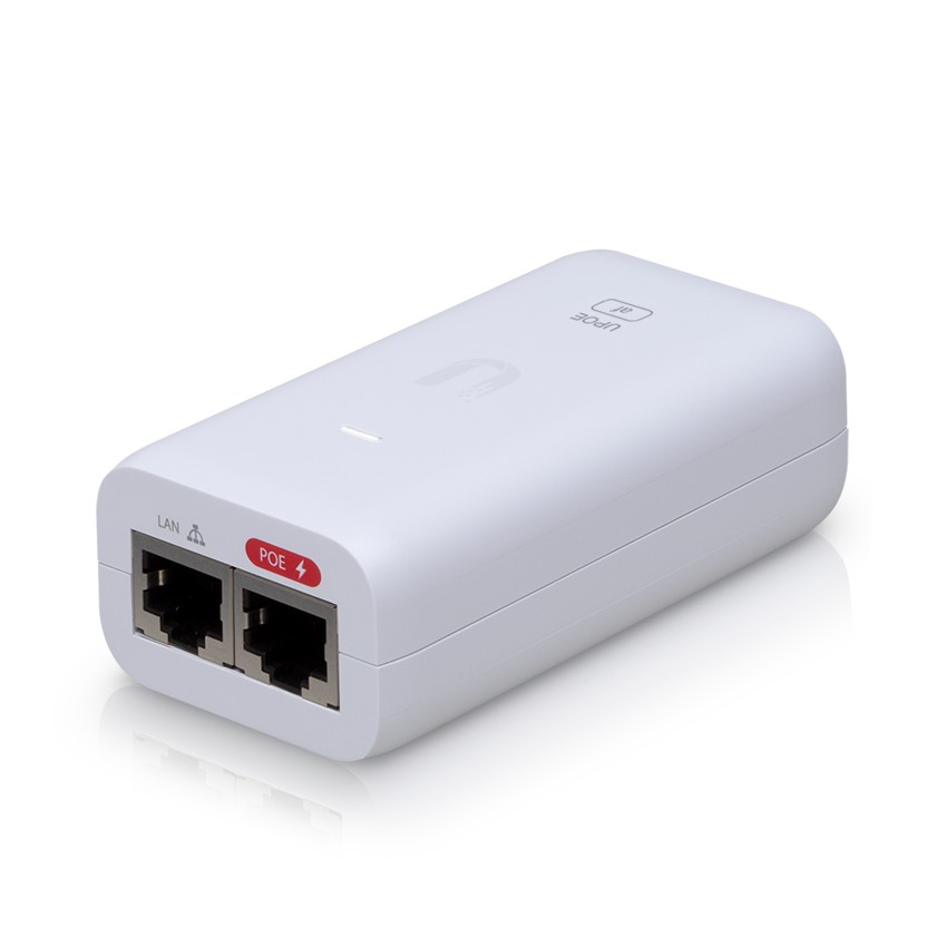 [Mã SKAMLTB1110 giảm 20K đơn 0Đ] PoE Adapter Ubiquiti cổng Gigabit 48V0.32A mã UPOEaf