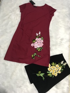 Đầm ruy băng size M Dưới 57kg
