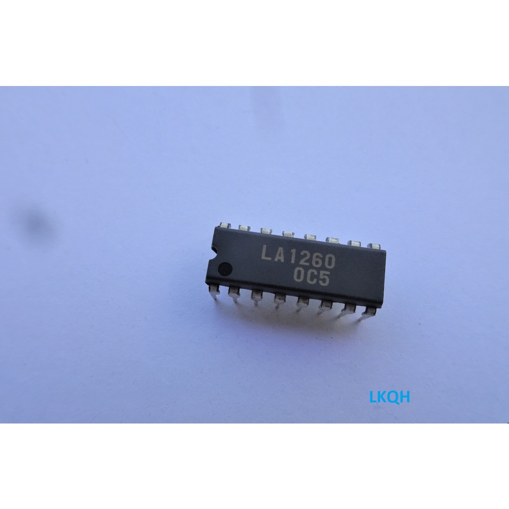 IC LA1260 chính hãng SANYO IC tuyến tính nguyên khối LA1260 FM/AM