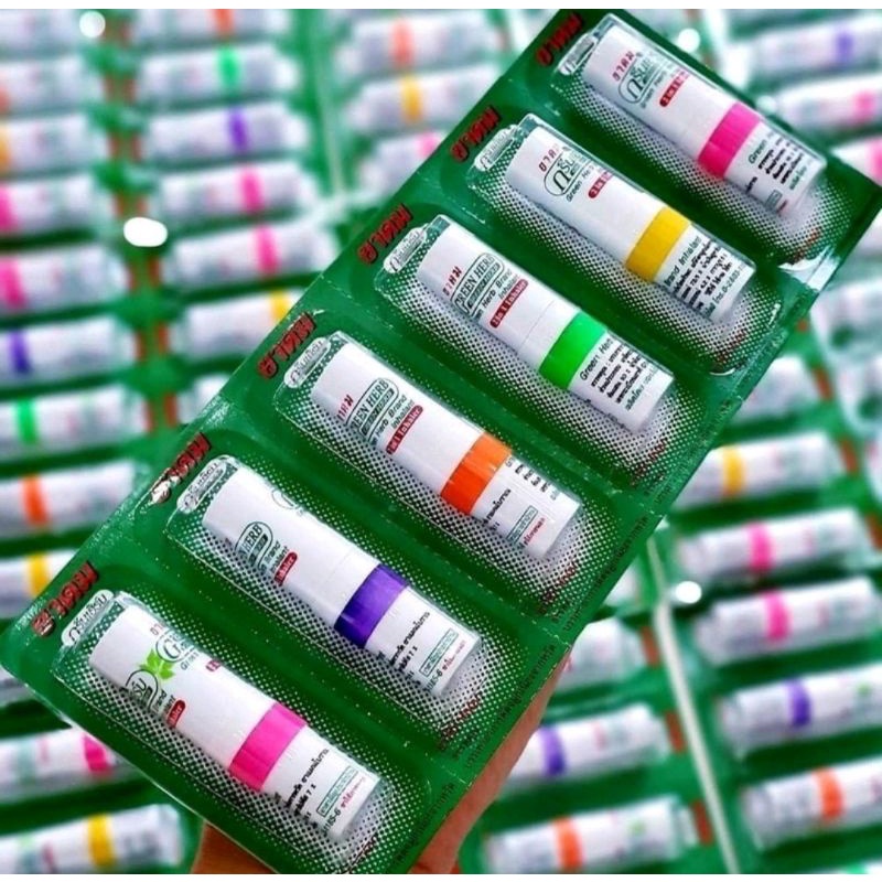 Ống hít thông mũi Green Herb Thái Lan - Cam Kết Hàng Nội Địa Chính Hãng