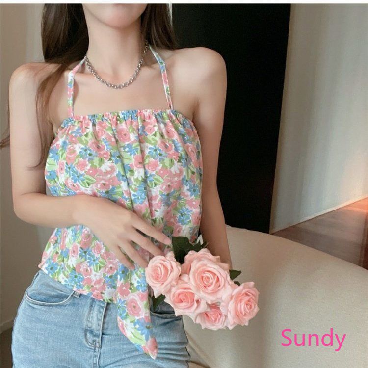 Áo Ống Hoạ Tiết Hoa Thời Trang Mùa Hè Cho Bé Gái