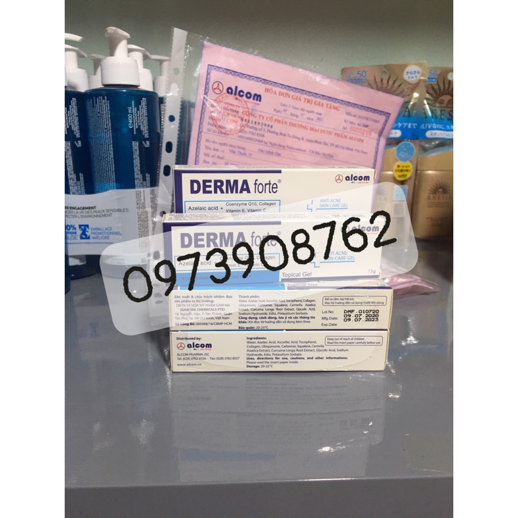Gel DERMA FORTE Giảm Mụn Giảm Thâm Mụn | BigBuy360 - bigbuy360.vn