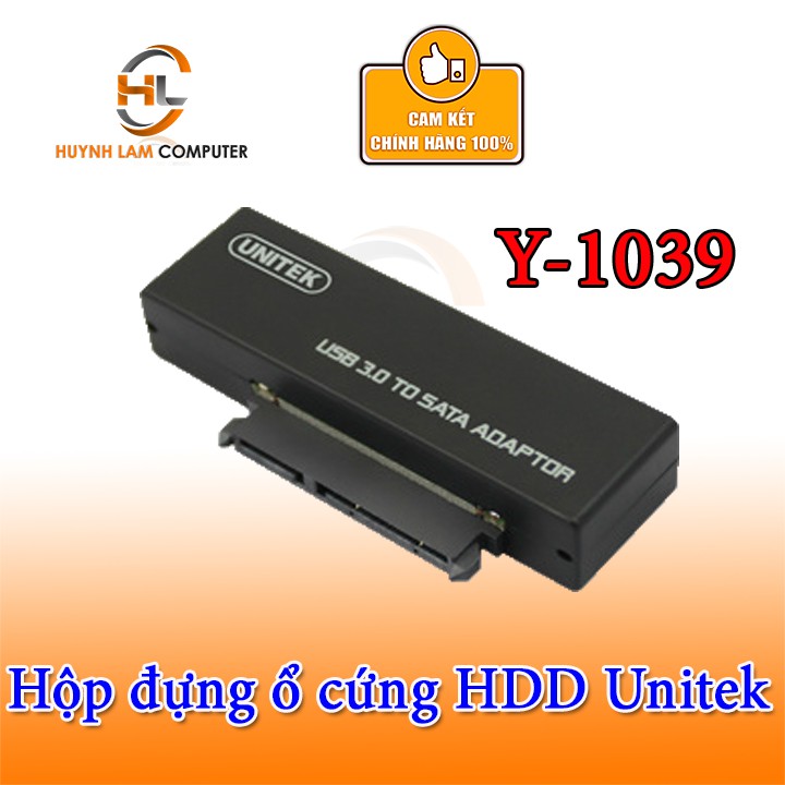 Hộp đựng ổ cứng HDD usb 3.0 sata 2.5" Unitek Y1039