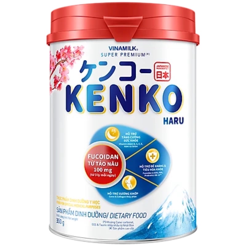 Sữa bột cao cấp Vinamilk Kenko Haru 350g