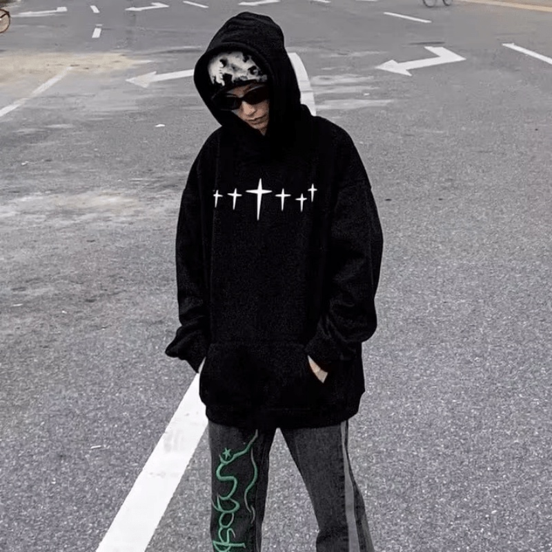 Áo Hoodie Dáng Rộng Thời Trang Hàn Quốc Chất Lượng Cao