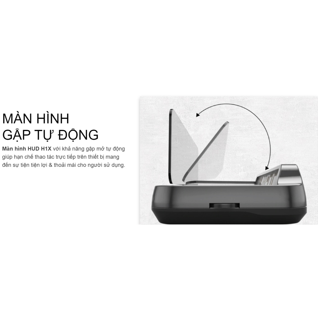 VIETMAP HUD H1X - Màn Hình Hiển Thị Thông Tin Thông Minh