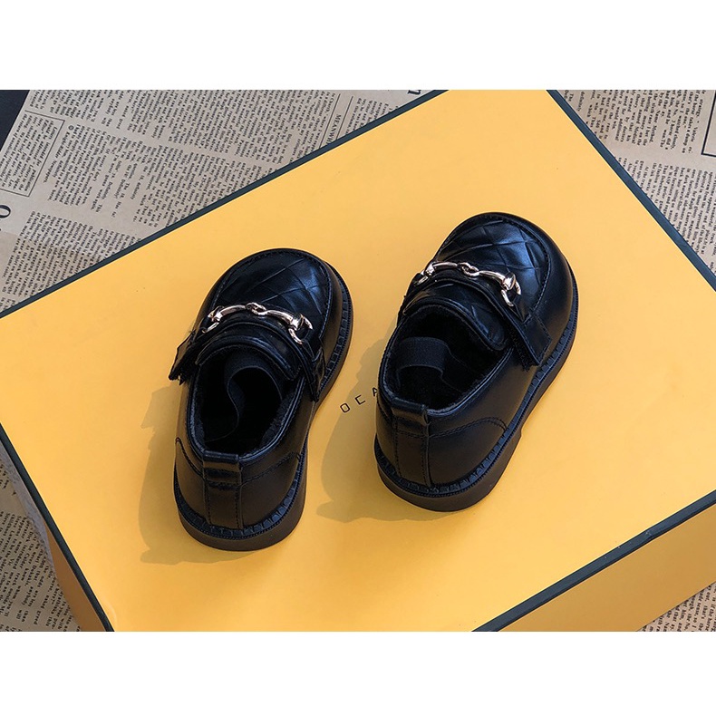 ￼Giày da cổ điển phong cách cho bé cao cấp A453