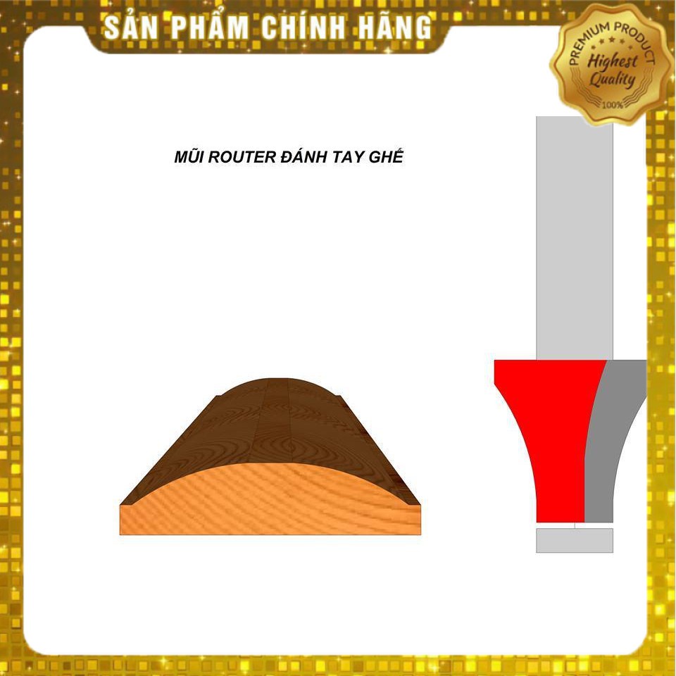 MŨI SOI GỖ ĐÁNH TAY GHẾ