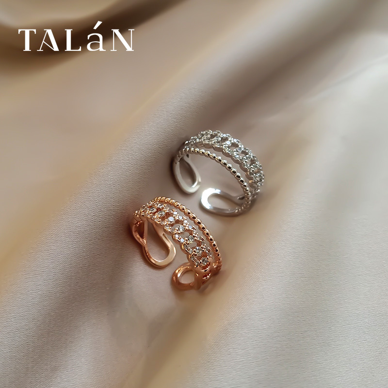 Nhẫn thiết kế phong cách thời trang Hàn