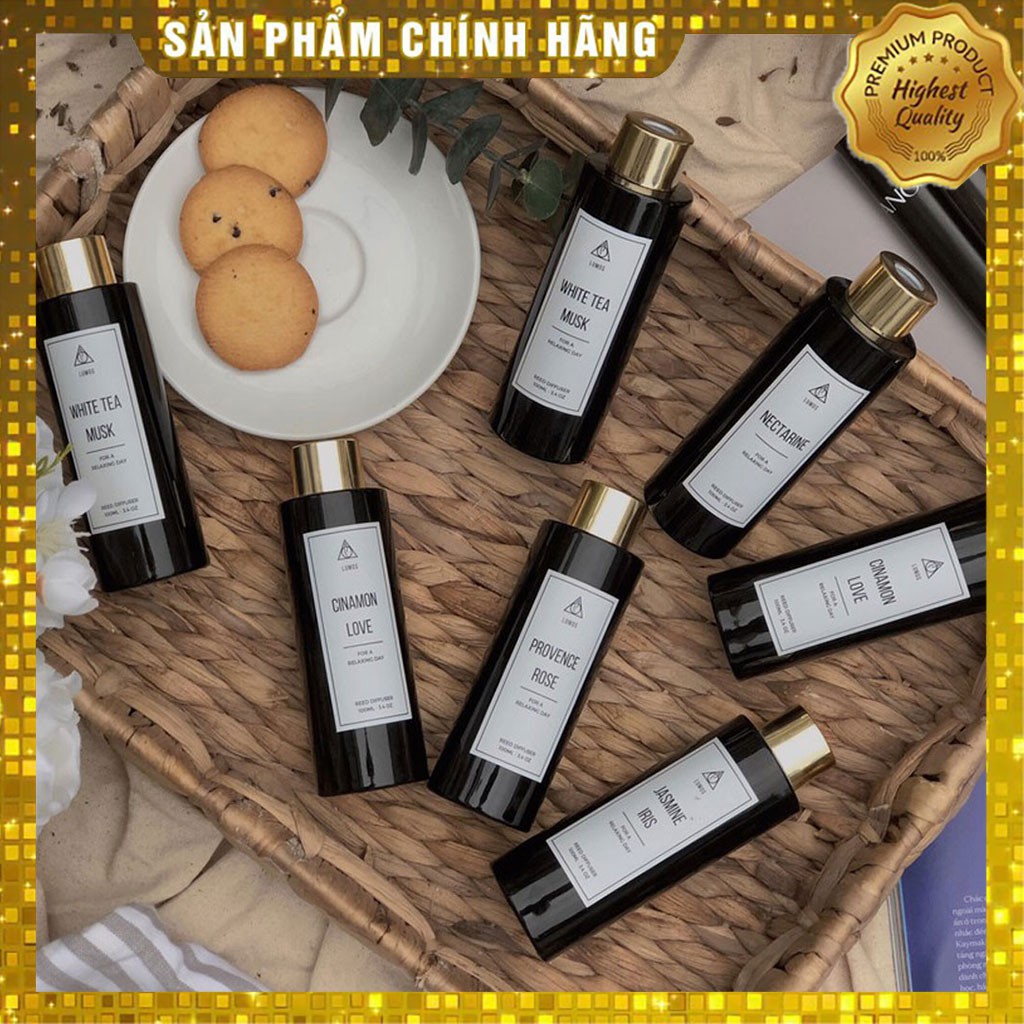 Tinh dầu thơm cao cấp Lumos (5 mùi hương) Tinh dầu Nguyên chất Xuất Khẩu lọ 100ml - TD125