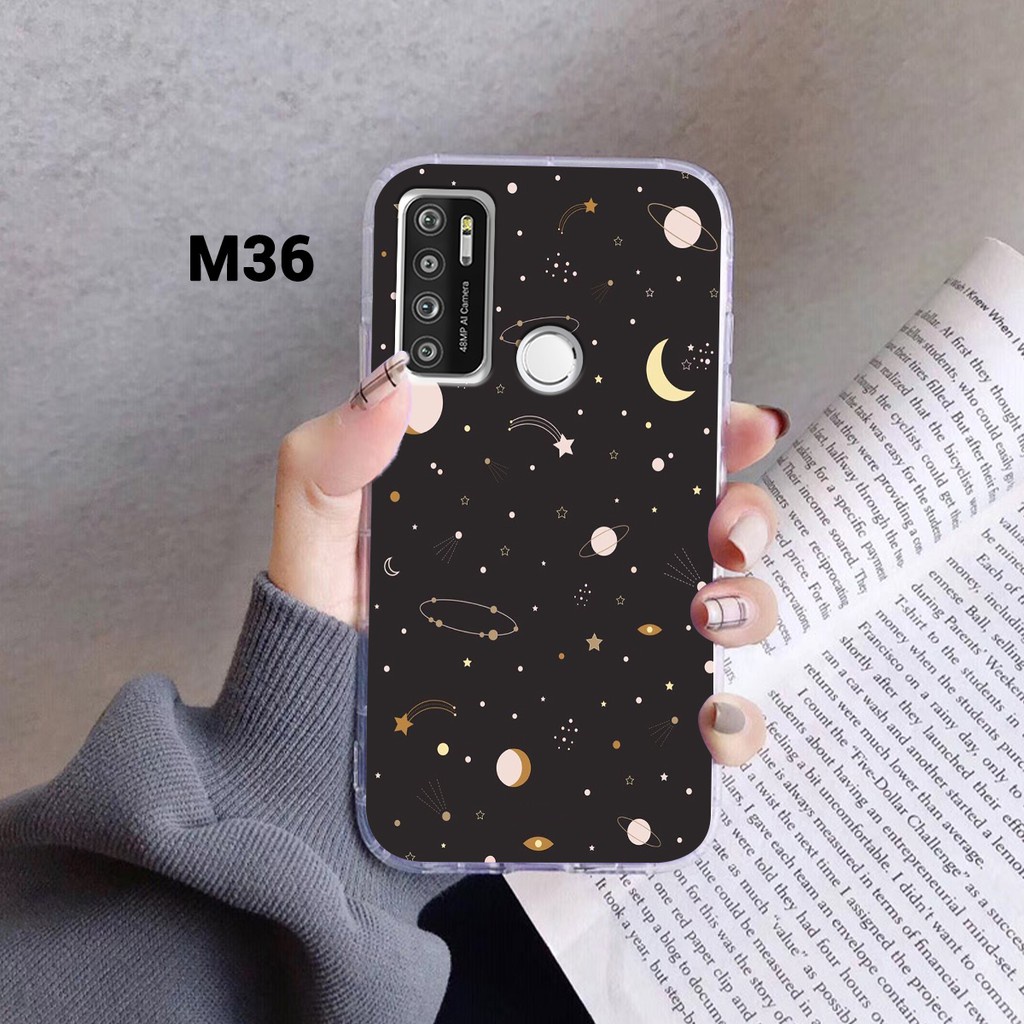 Ốp lưng VSMART LIVE 4 - JOY 3 - JOY 4 - STAR 3 - STAR 4 - STAR 5 dẻo trong in hình vũ trụ
