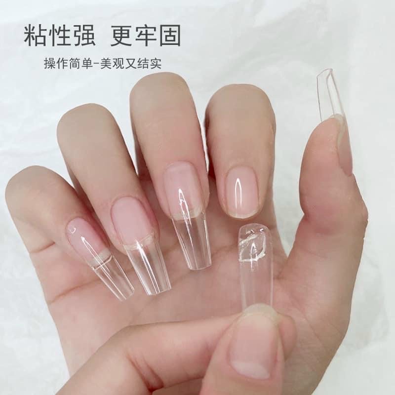 Gel khô định hình nặn hoa, charm nổi, móng úp pvc