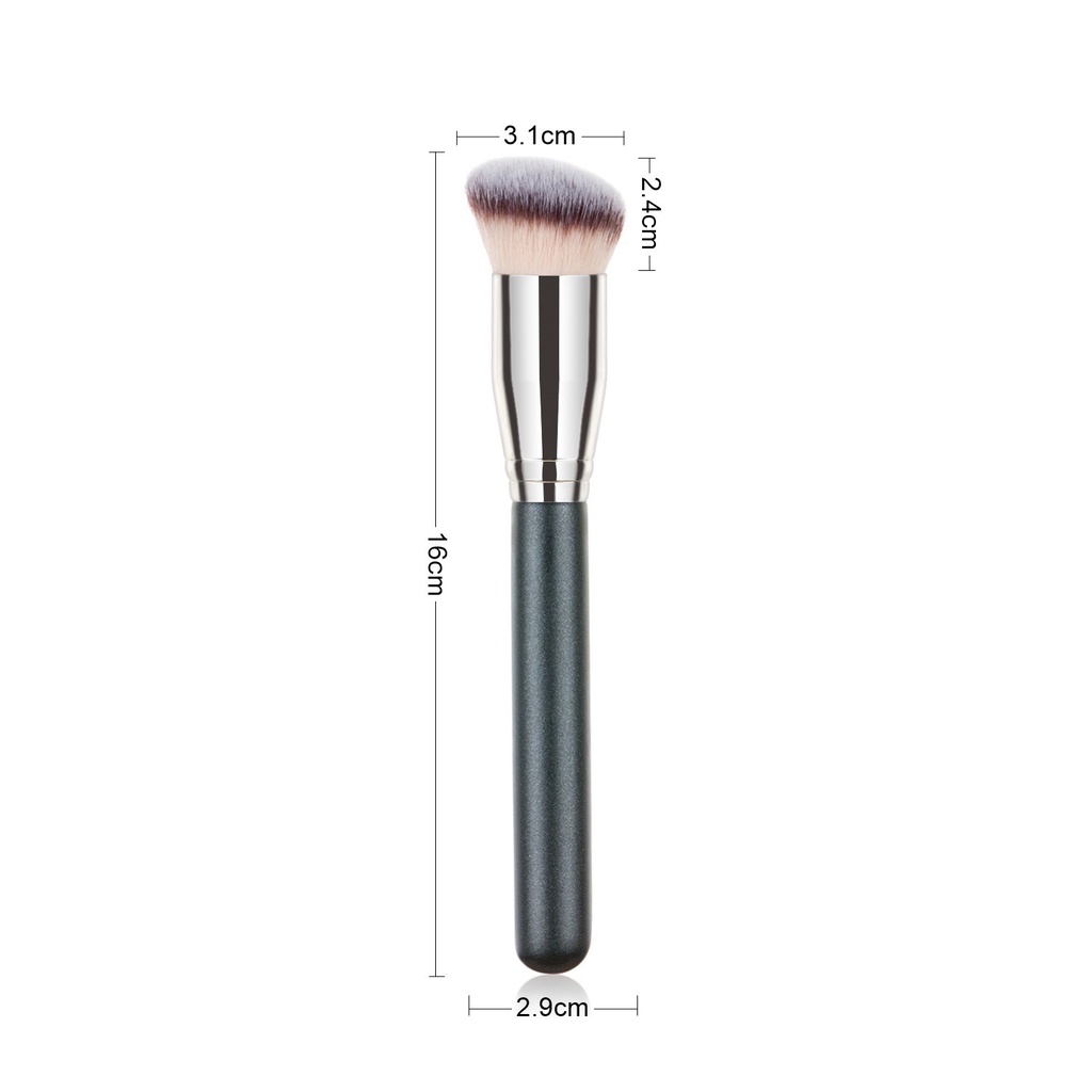 Hot! Cọ Trang Điểm Nền Che Khuyết Điểm Đầu Xiên 270 Độ Không Để Lại Dấu 170 Độ