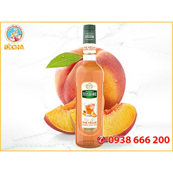 Syrup Teisseire Peach 700ML - Siro Teisseire Đào 700ML