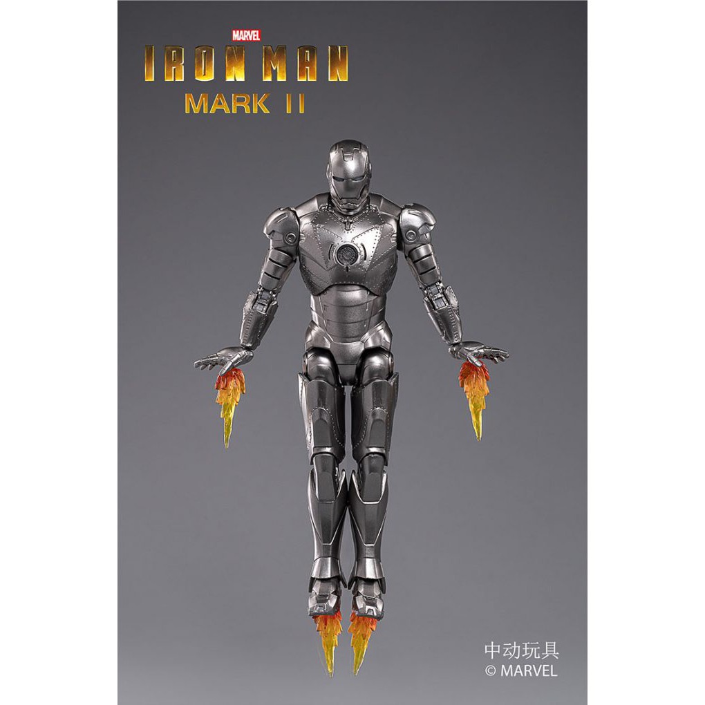 [Mã TOYJAN hoàn 20K xu đơn 50K] Mô hình Iron Man Mark 2 ZD Toys Chính hãng (Người sắt phần 1)