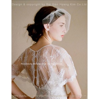 Lúp ngắn cô dâu VE0047BW06