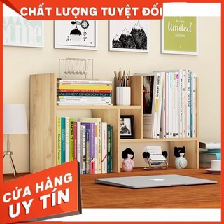 [XẢ KHO+FREE SHIP] Kệ sách gỗ để bàn ĐA NĂNG