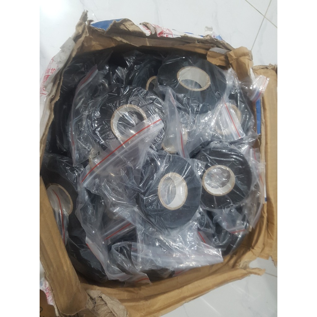 Băng keo vải chịu nhiệt cao dùng cho hệ thống điện trên ô tô - bản: 19mm x 30m