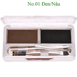 Bột Kẻ Chân Mày 2 Ngăn Mira Eyebrow Cake